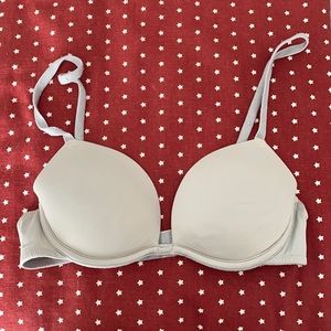 Tan VS Pink Push-up Bra